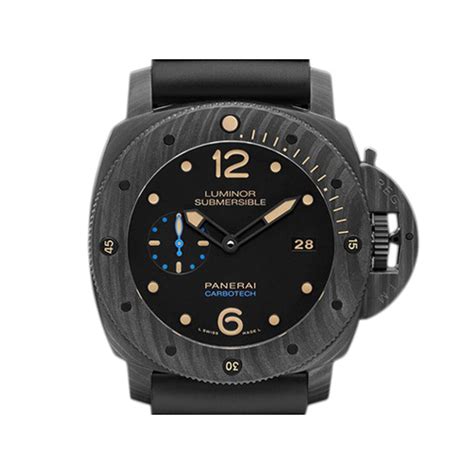 panerai luminor submersible 1950 carbotech replica|panerai carbotech.